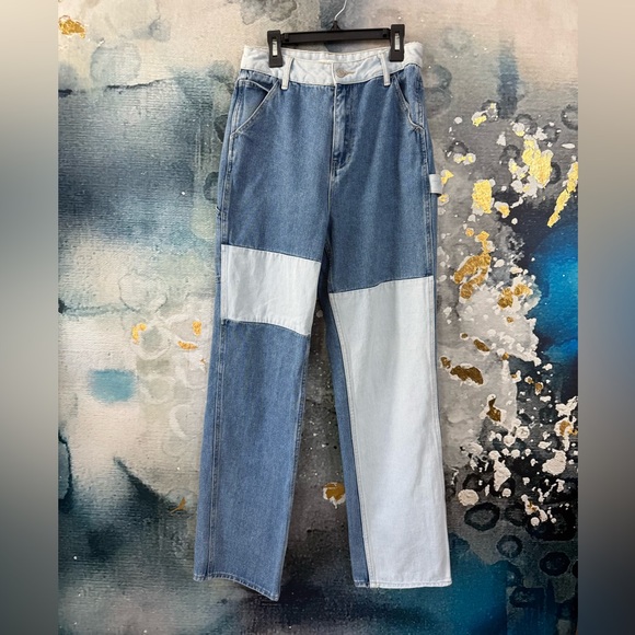 PacSun Denim - Pacsun | 90s Bf Carpenter Patchwork Jeans